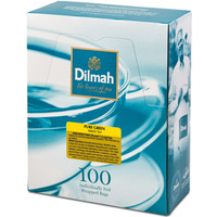 Herbata DILMAH PURE GREEN TEA 100 kopert x1, 5g zielona