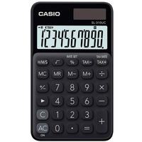 Kalkulator kieszonkowy CASIO SL-310UC-BK-B, 10-cyfrowy, 70x118mm, czarny