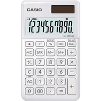 Kalkulator kieszonkowy CASIO SL-1000SC-WE-B, 10-cyfrowy, 71x120mm, biay