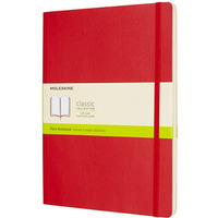 Notes MOLESKINE Classic XL (19x25cm) gadki, mikka oprawa, 192 strony, czerwony