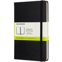 Notes MOLESKINE Classic M, 11, 5x18 cm, gadki, twarda oprawa, 208 stron, czarny