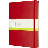 Notes MOLESKINE Classic XL (19x25 cm) g�adki, twarda oprawa, 192 strony, czerwony
