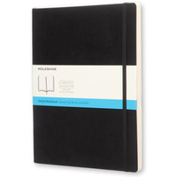 Notes MOLESKINE Classic XL (19x25cm) w kropki, mikka oprawa, 192 strony, czarny