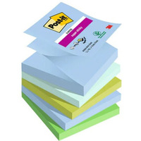 Bloczek samoprzylepny POST-IT? Super sticky Z-Notes (R330-5SS-OAS), 76x76mm, 5x90 kart