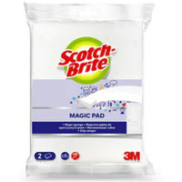 Magiczna gbka SCOTCH BRITE? do usuwania plam, biaa, 2szt