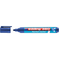 Marker do flipchartw e-380 EDDING, 1, 5-3mm, niebieski