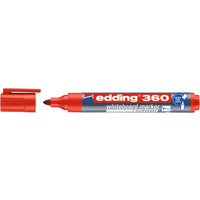 Marker do tablic e-360 EDDING, 1, 5-3mm, czerwony