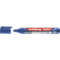 Marker do tablic e-360 EDDING, 1, 5-3mm, niebieski