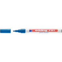 Marker olejowy e-751 EDDING, 1-2mm, niebieski