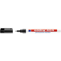 Marker permanentny e-404 EDDING, 0, 75mm, czarny
