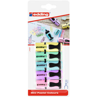 Mini zakrelacz pastelowy e-7/5 BL EDDING, 1-3mm, 5 szt., blister, mix kolorw