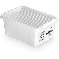 Pojemnik do przechowywania MOXOM, White Line Box, 12, 5l, biay