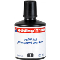 Tusz do uzupe�niania marker�w permanentnych e-T 100 EDDING, czarny