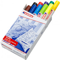 Marker tekstylny e-4500 EDDING, 2-3 mm, 10 szt., mix kolor�w