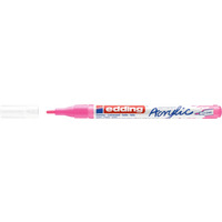 Marker akrylowy e-5300 EDDING, 1-2 mm, r�owy neonowy
