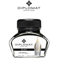 Atrament do pir wiecznych DIPLOMAT, w kaamarzu, 30 ml, czarny