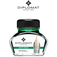 Atrament do pir wiecznych DIPLOMAT, w kaamarzu, 30 ml, ciemnozielony