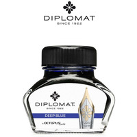 Atrament do pir wiecznych DIPLOMAT, w kaamarzu, 30 ml, ultramarine blue