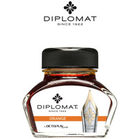 Atrament do pir wiecznych DIPLOMAT, w kaamarzu, 30 ml, pomaraczowy