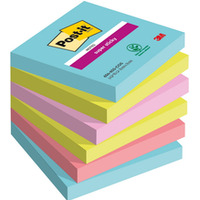 Karteczki samoprzylepne Post-it? Super Sticky, COSMIC, 76x76mm, 6x90 kart
