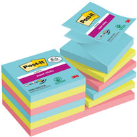 Karteczki samoprzylepne Post-it? Super Sticky Z-Notes, COSMIC, 76x76mm, 12x90 kart