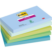 Karteczki samoprzylepne Post-it? Super Sticky, OASIS, 76x127mm, 5x90 kart