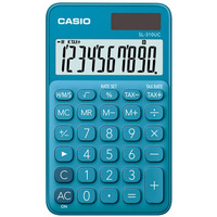 Kalkulator kieszonkowy CASIO SL-310UC-BU-B, 10-cyfrowy, 70x118mm, kartonik, niebieski