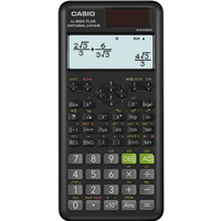 Kalkulator naukowy CASIO FX-85ESPLUS-2 B, 252 funkcje, 77x162mm, kartonik, czarny