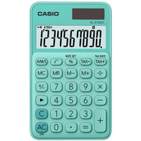 Kalkulator kieszonkowy CASIO SL-310UC-GN-B, 10-cyfrowy, 70x118mm, kartonik, zielony