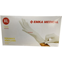 Rkawice winylowe MEDICAL, 100 szt., XL