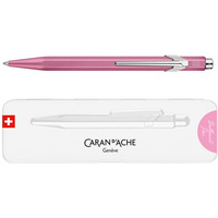 Długopis CARAN D'ACHE 849 Colormat-X, M, w pudełku, różowy