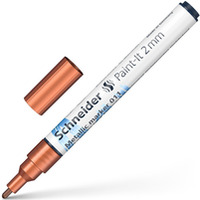 Marker metaliczny SCHNEIDER Paint-It 011, 2 mm, miedziany metalik