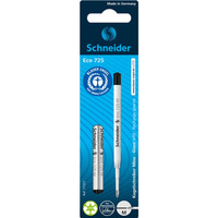 Wkad eco 725 do dugopisu SCHNEIDER, M, 2 szt., blister, czarny