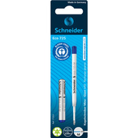 Wkad eco 725 do dugopisu SCHNEIDER, M, 2 szt., blister, niebieski