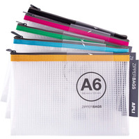 Torebka APLI Zipper Bag, A6, 168x125 mm, mix kolorw