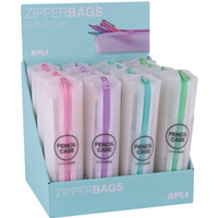 Pirnik APLI Zipper, 210x45x45mm, mix kolorw pastel