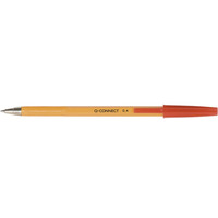 Dugopis Q-CONNECT z wymiennym wkadem 0, 4mm (linia), zawieszka, czerwony