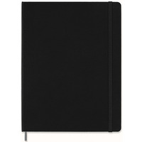 Notatnik MOLESKINE XL (19x25cm), Smart, w linie, twarda oprawa, czarny