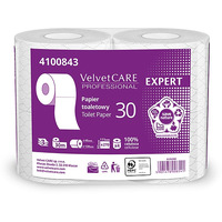 Papier toaletowy celulozowy VELVET Expert, 3-warstwowy, 4 rolki, biay