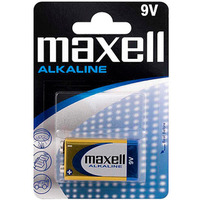 Bateria MAXELL alkaliczna 9V, 6LR61, 1 szt