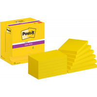 Karteczki samoprzylepne POST-IT? Super Sticky (655-12SSCY-EU), 127x76mm, 12x90 kart., te