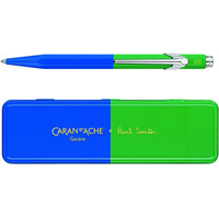 Dugopis CARAN D'ACHE 849 Paul Smith Edycja 4, M, w pudeku, Cobalt/Emerald
