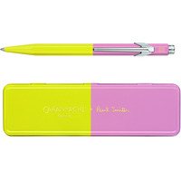 Dugopis CARAN D'ACHE 849 Paul Smith Edycja 4, M, w pudeku, Chartreuse/Rose