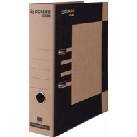 Segregator DONAU ECO MAXI, FSC, A4/80mm, brzowo-czarny