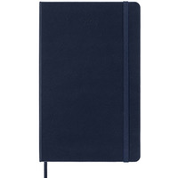 Kalendarz dzienny MOLESKINE 2024, 12M, L, twarda oprawa, sapphire blue