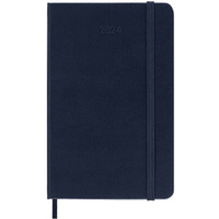 Kalendarz tygodniowy MOLESKINE 2024, 12M, P, twarda oprawa, sapphire blue