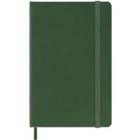 Kalendarz dzienny MOLESKINE 2024, 12M, P, twarda oprawa, myrtle green