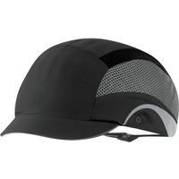 Lekka czapka ochronna HardCap Aerolite?, 2, 5cm daszek, czarna