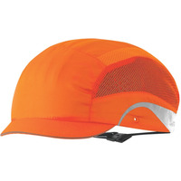 Lekka czapka ochronna HardCap Aerolite?, 2, 5cm daszek, pomaraczowa o wysokiej widocznoci