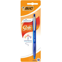 D�ugopis BIC Atlantis Soft niebieski Blister 1szt, 8031246
